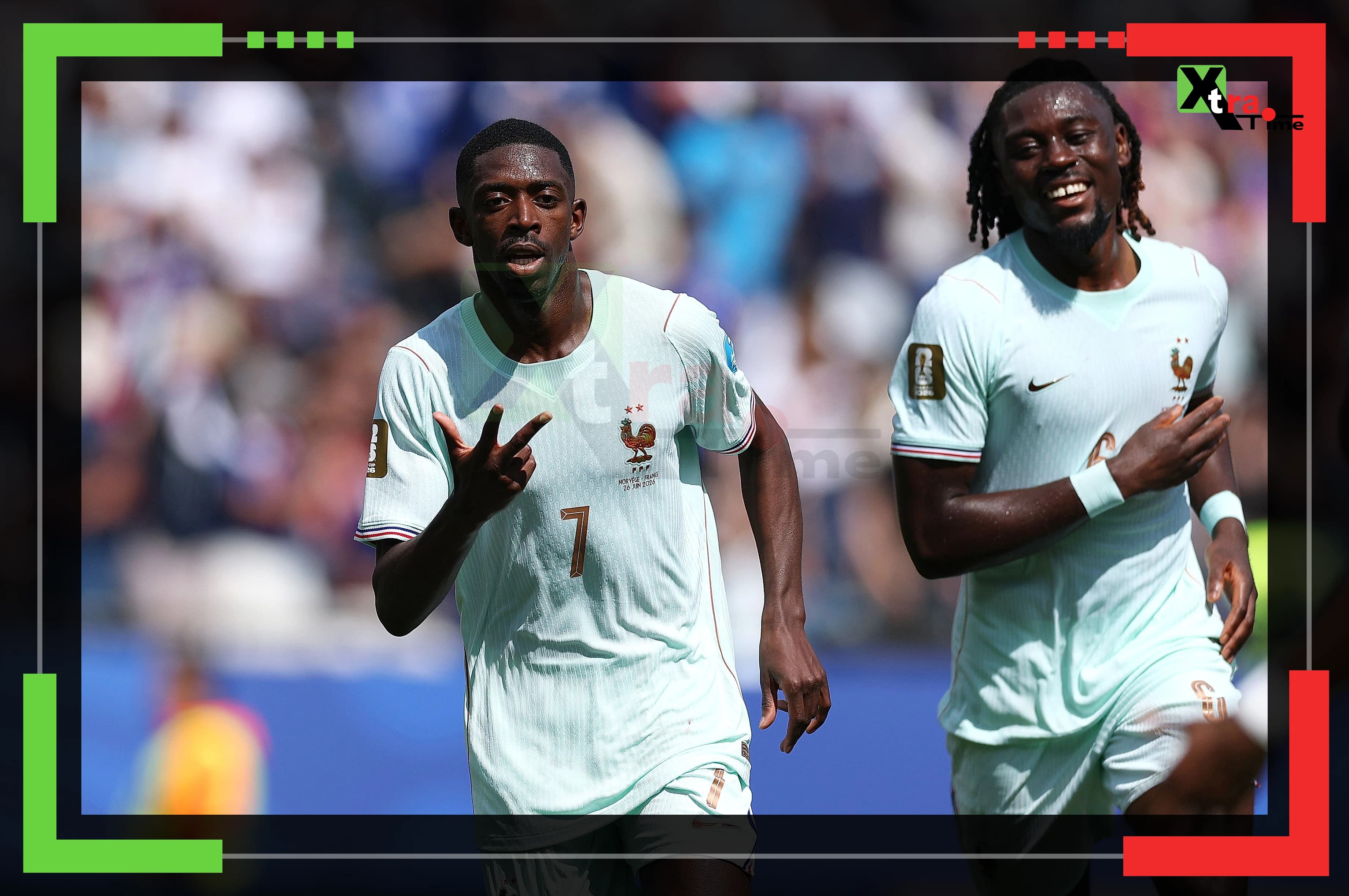 A stunning hat-trick; Norway blown away by the Dembélé storm