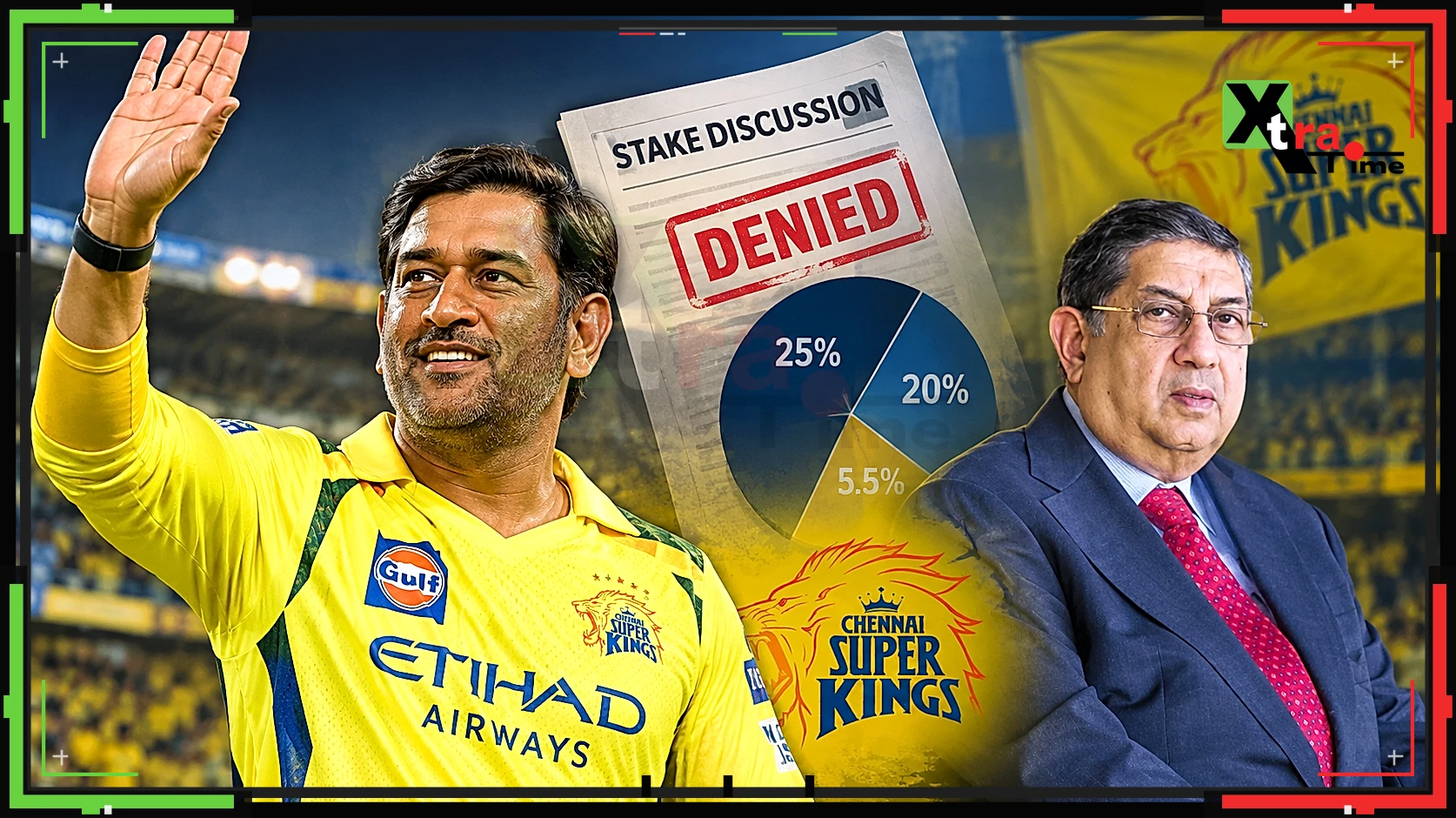 MS Dhoni’s CSK Stake Saga Takes New Turn as Franchise Denies Any Such Discussion