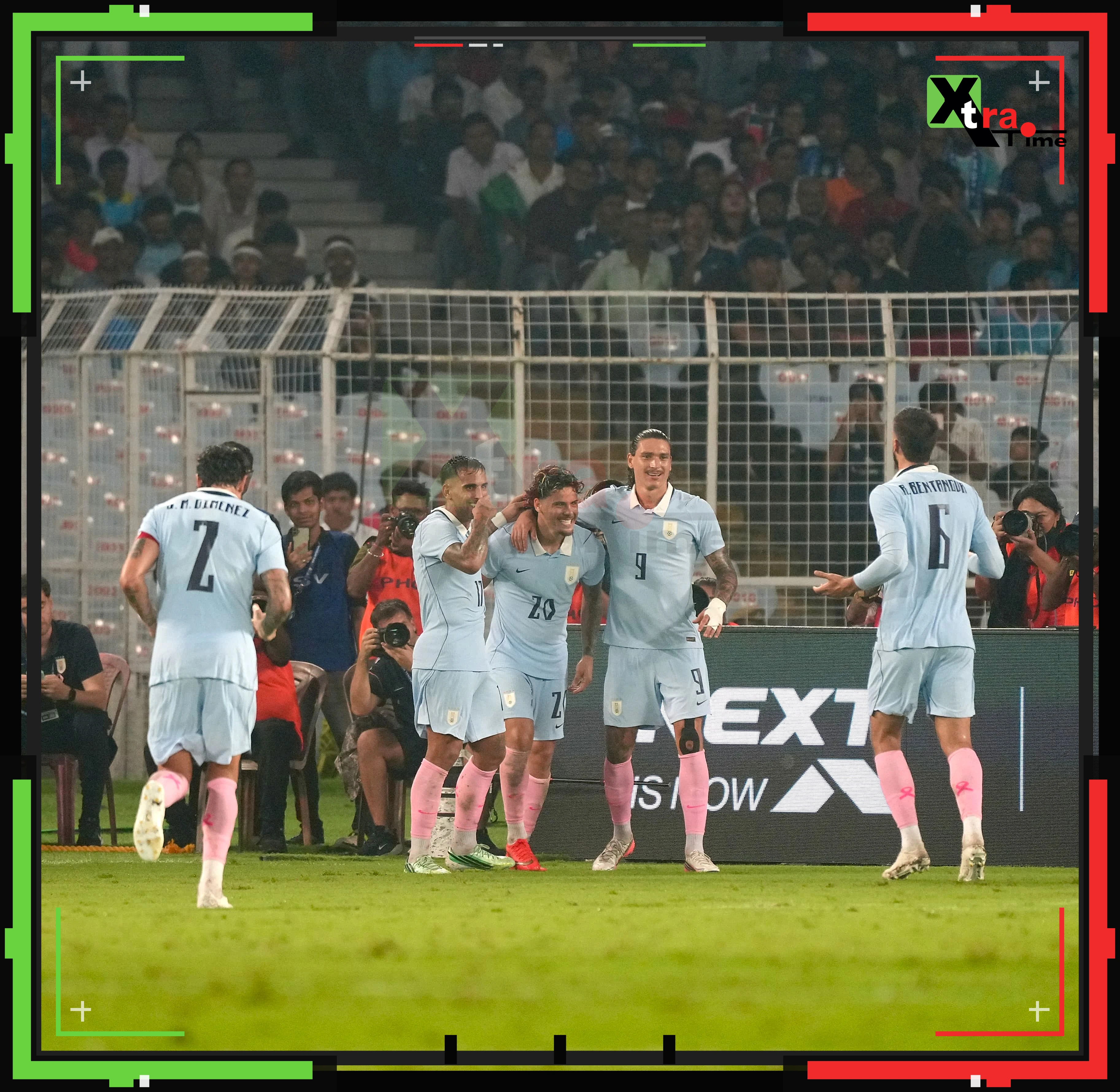 Uruguay Outclasses India 6-1 in Weather-Disrupted Friendly Despite Brief Thapa Spark
