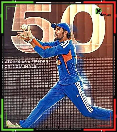 Tilak Varma joins elite club with 50 T20 catches