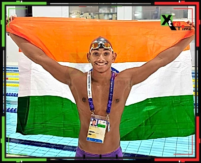 Four More Medals, 10 in Total: Ravi Budigina Leads India’s Swimming Surge at Asian Para Games